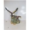 Image 1 : LARGE PORCELAIN EAGLES STATUE