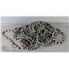 Image 1 : BAG OF BEADED NECKLACES
