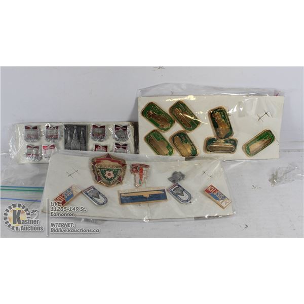 24 VINTAGE RUSSIAN PINS