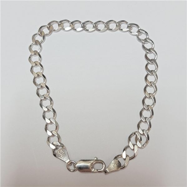 BZ390-139 SILVER 9.2G 8.5" BRACELET