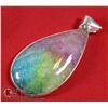 Image 1 : #192- RAINBOW SOLAR QUARTZ PENDANT