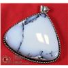 Image 1 : #204- NATURAL DENTRIC OPAL PENDANT