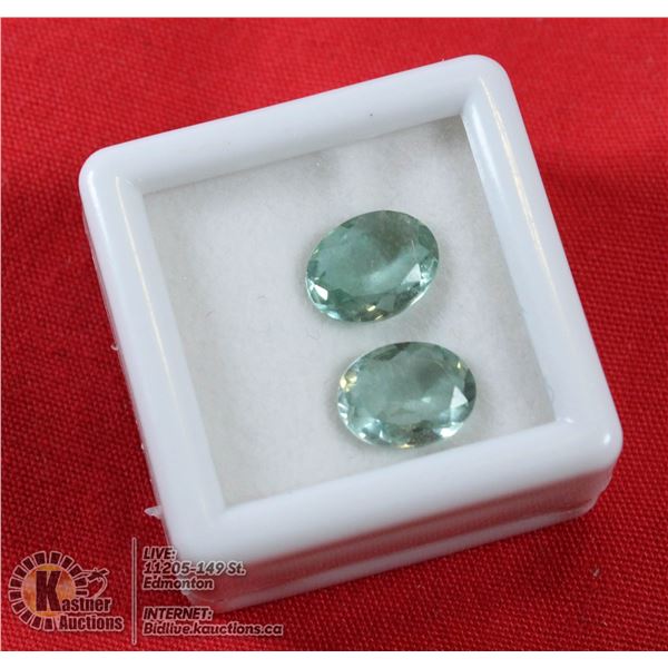 #42-GREEN AMETHYST GEMSTONES 3.05CT