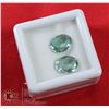 Image 1 : #42-GREEN AMETHYST GEMSTONES 3.05CT