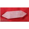 Image 1 : #312- NATURAL PINK ROSE QUARTZ 2 POINT