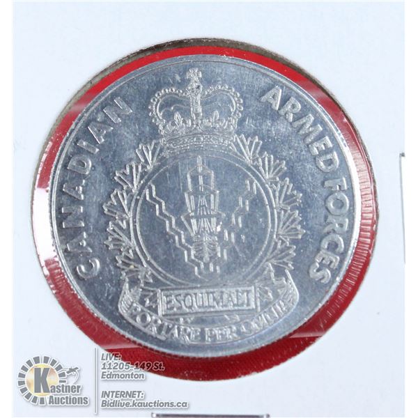 ESQUIMALT MARATIME FORCES CHALLENGE COIN