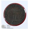 Image 1 : 1844 BANK OF MONTREAL 1/2 PENNY