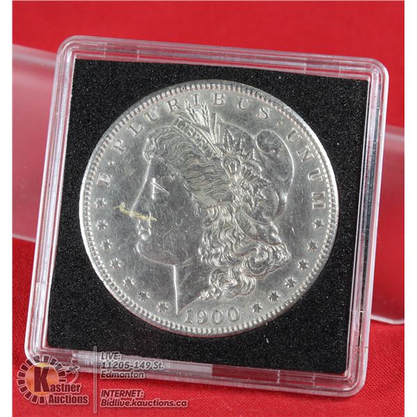 1900 USA SILVER MORGAN DOLLAR