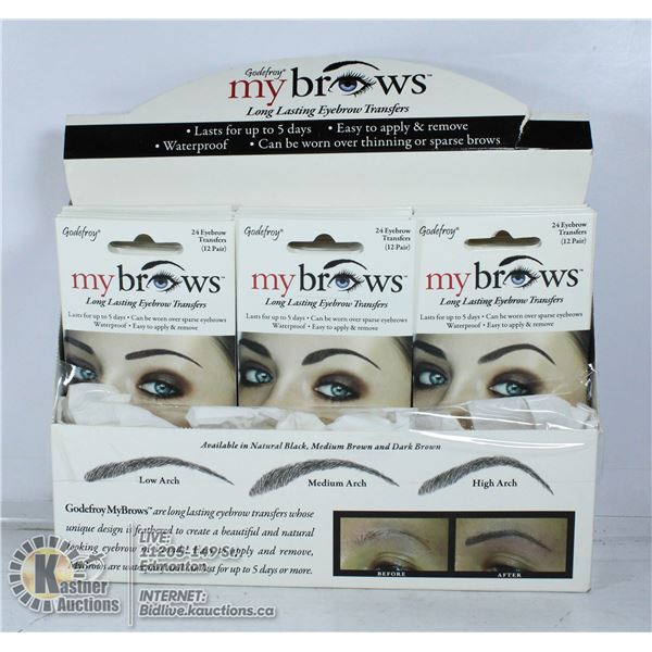 CASE OF GODEFROY MYBROWS LONG LASTING EYEBROW