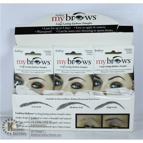 CASE OF GODEFROY MYBROWS LONG LASTING EYEBROW