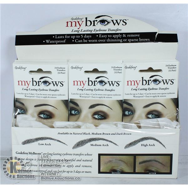 CASE OF GODEFROY MYBROWS LONG LASTING EYEBROW