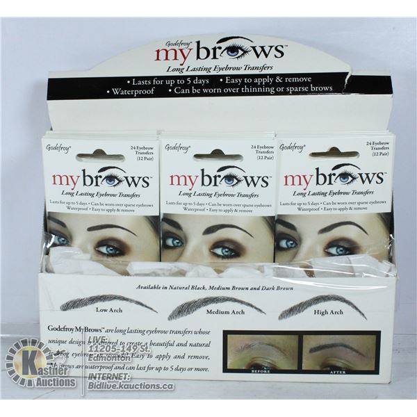 CASE OF GODEFROY MYBROWS LONG LASTING EYEBROW