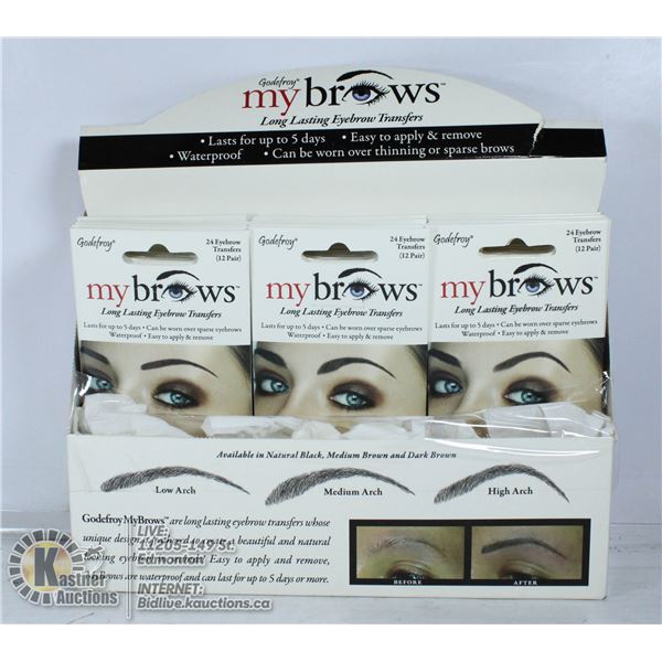 CASE OF GODEFROY MYBROWS LONG LASTING EYEBROW