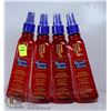 Image 1 : LOT OF 4 RED-E TO GO FRIZZ-LESS HUMIDITY BLOCKING