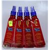 Image 1 : LOT OF 4 RED-E TO GO FRIZZ-LESS HUMIDITY BLOCKING