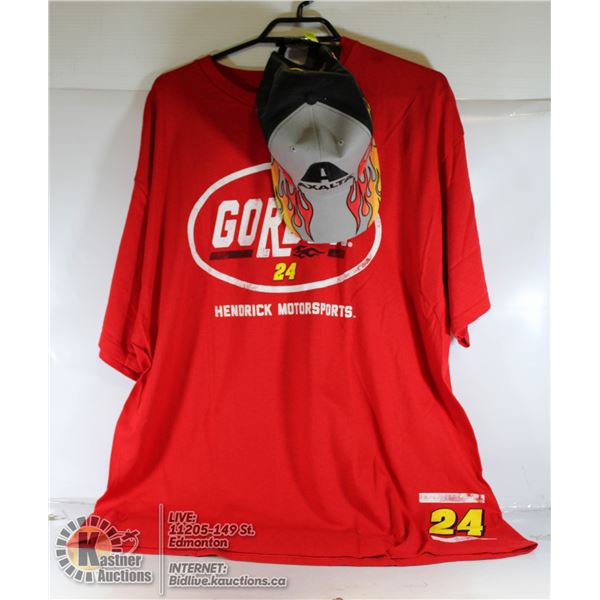 "JEFF GORDON" #24 HENDRICK MOTOR SPORTS T-SHIRT