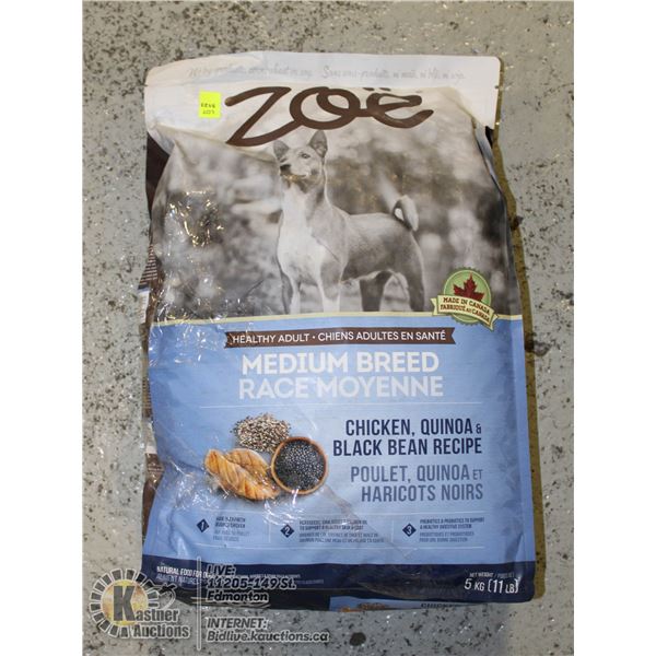 5KG ZOE DOG FOOD