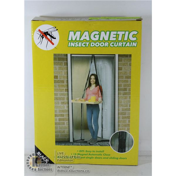 MAGNETIC INSECT DOOR CURTAIN