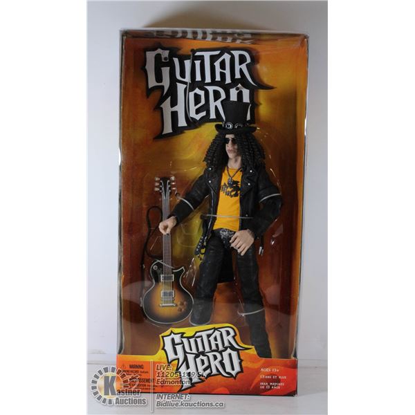 NEW 10" TALL SLASH GUITAR HERO MCFARLANE FIGURE