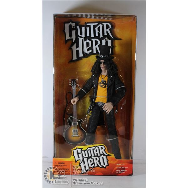 NEW 10" TALL SLASH GUITAR HERO MCFARLANE FIGURE