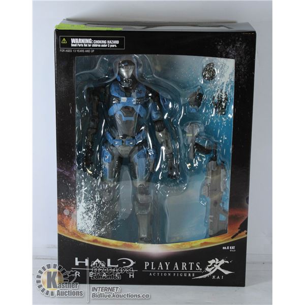 NEW HALO REACH PLAYARTS NO.6 KAT FIGURE