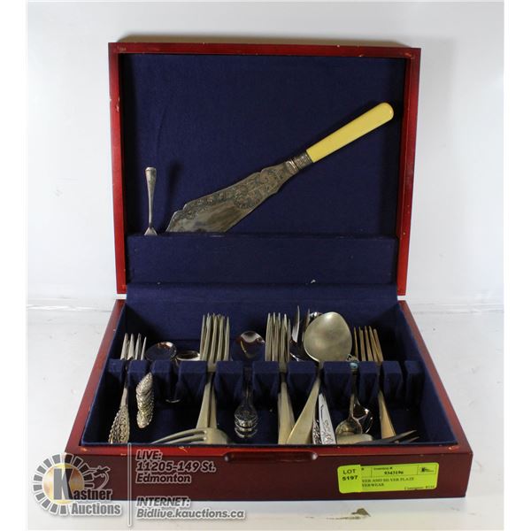 SILVER AND SILVER PLATE SILVERWEAR