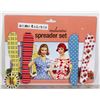 Image 1 : NEW 4PC MELAMINE SPREADER SET