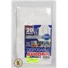Image 1 : NEW 20 PACK OF DISPOSABLE APRONS