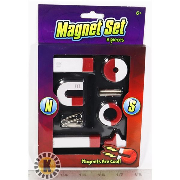 NEW 8 PC MAGNET SET