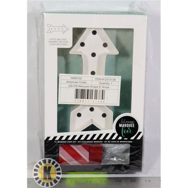 NEW MARQUEE LOVE ARROW LIGHT KIT