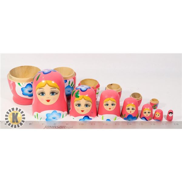 7PC NESTING DOLL SET