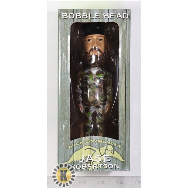 NEW DUCK COMMANDER BOBBLE HEAD JASE ROBERTSON