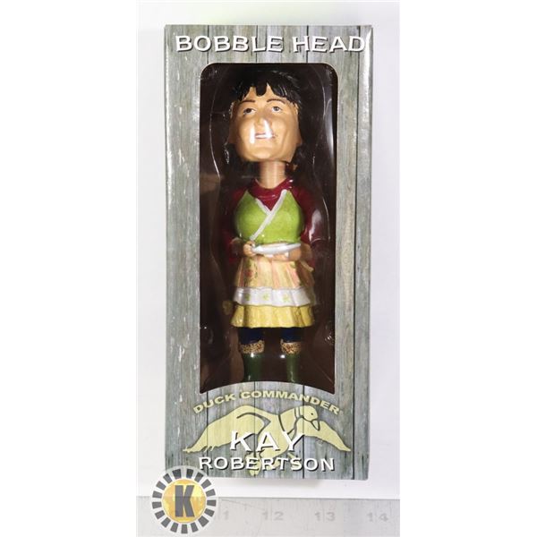 NEW DUCK COMMANDER BOBBLE HEAD KAY ROBERTSON