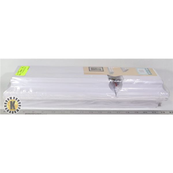 NEW SET OF 3 WOODEN FLOATING SHELVES