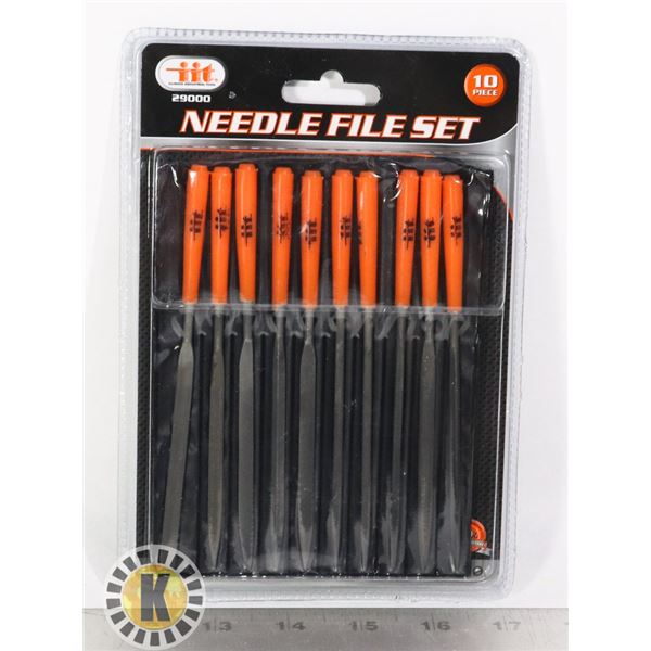 NEW 10PC NEEDLE FILE SET