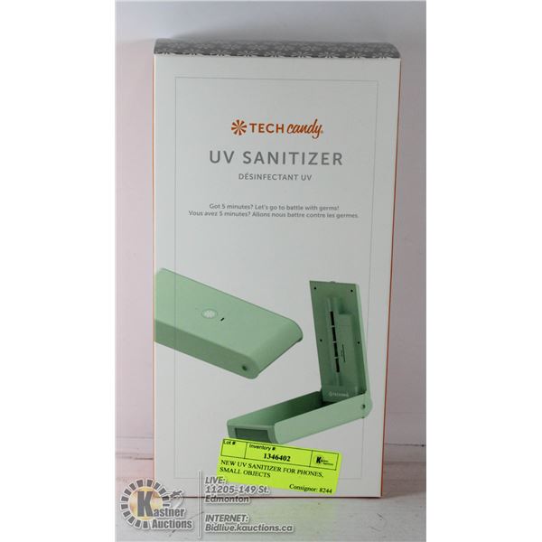 NEW UV SANITIZER FOR PHONES, SMALL OBJECTS