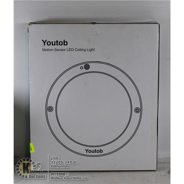 YOUTOB MOTION SENSOR LED CEILING LIGHT