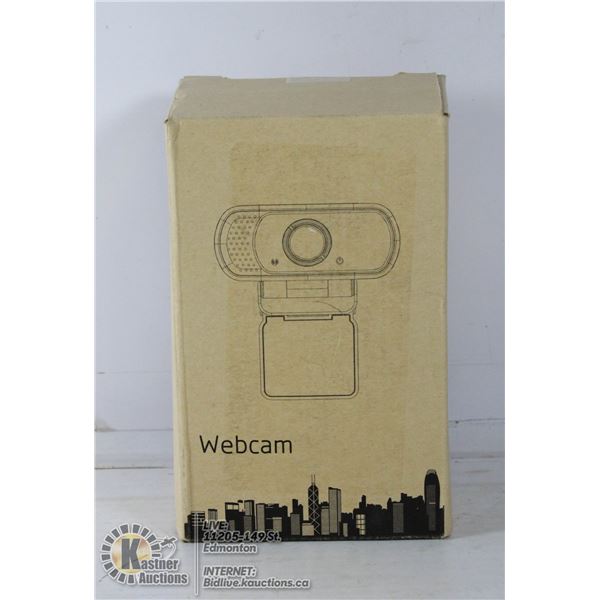 WEBCAM W/ MICROPHONE AND DESKTOP TRIPOD