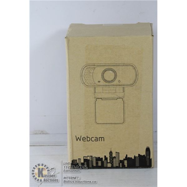 WEBCAM W/ MICROPHONE AND DESKTOP TRIPOD