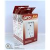 Image 1 : LOT OF 2 GFCI OUTLETS.