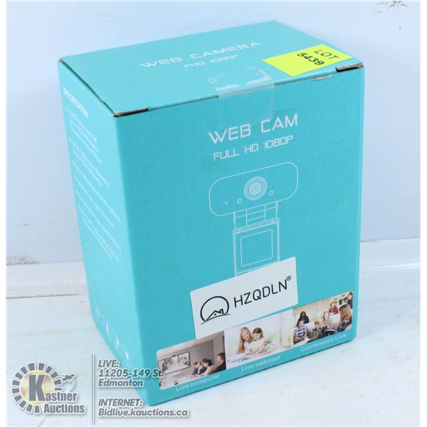 FULL HD 1080P WEB CAMERA.