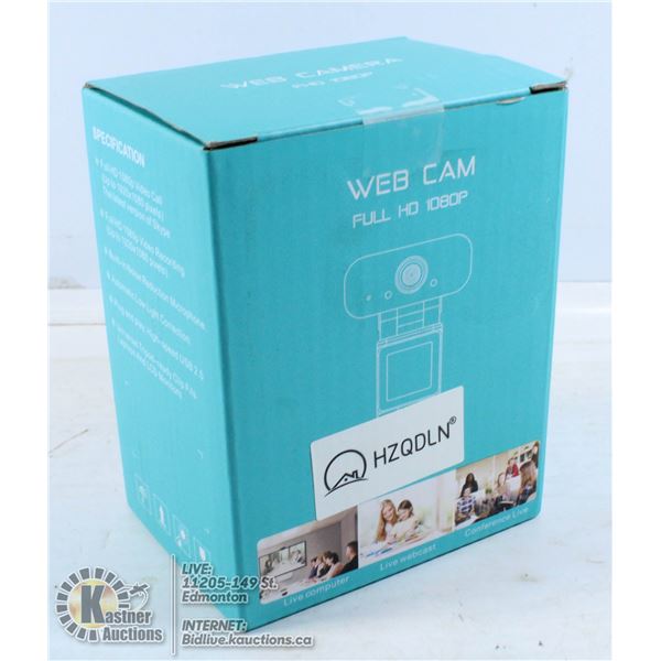 FULL HD 1080P WEB CAMERA.
