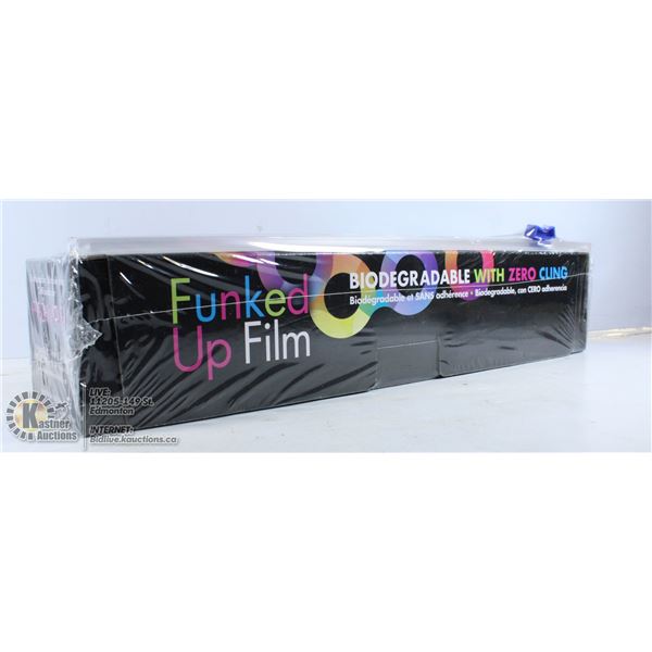 FUNKED UP FILM BIODEGRADEABLE TRANSPARENT FILM FOR