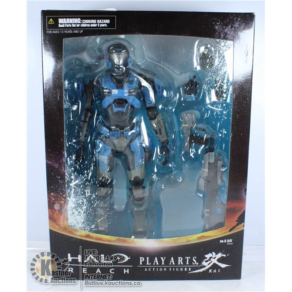 NEW HALO REACH PLAYARTS NO.6 KAT FIGURE