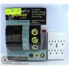 Image 1 : 1- 6 OUTLET POWER PLUG & POWER INVERTER