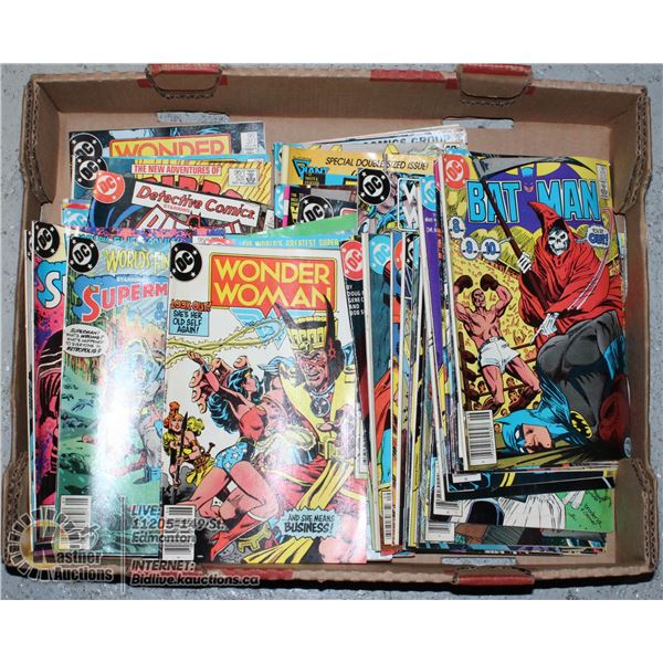 LOT OF DC COMIC BOOKS.