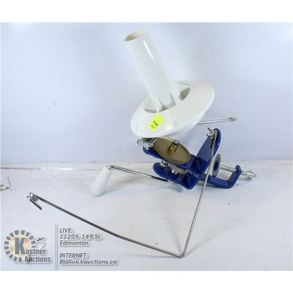 YARN BALL WINDER.
