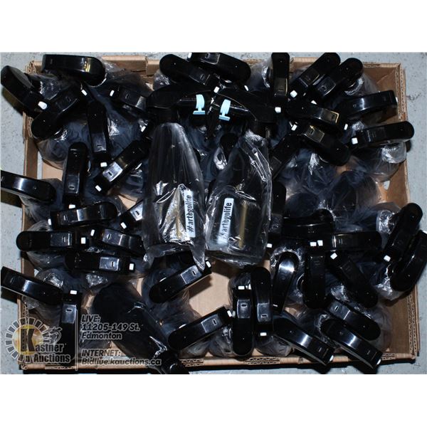 FLAT OF SPRAY BOTTLES.