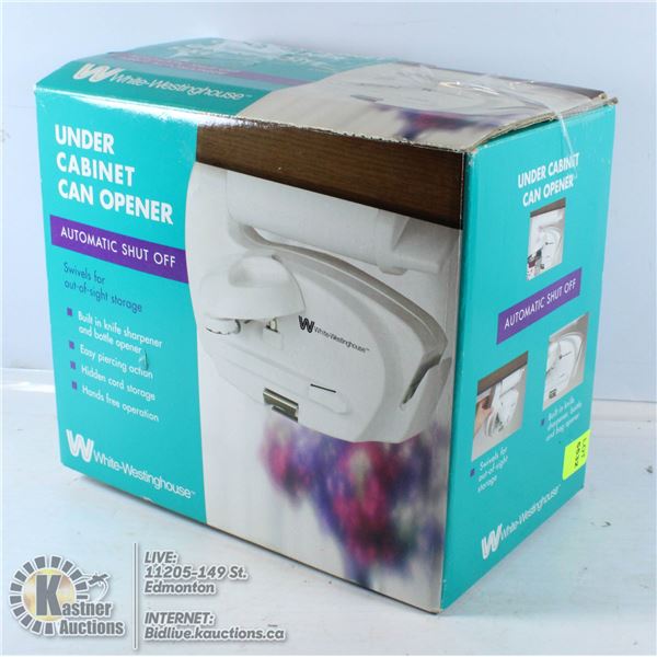 UNDER CABINET CAN OPENER.