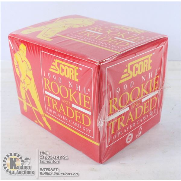 SCORE 1990 NHL ROOKIE AND TRADED 110 PLAYER CARD